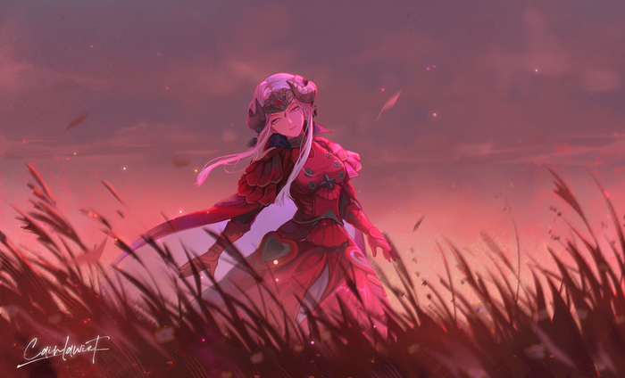  Fire Emblem, Anime Art, , Pixiv, Edelgard