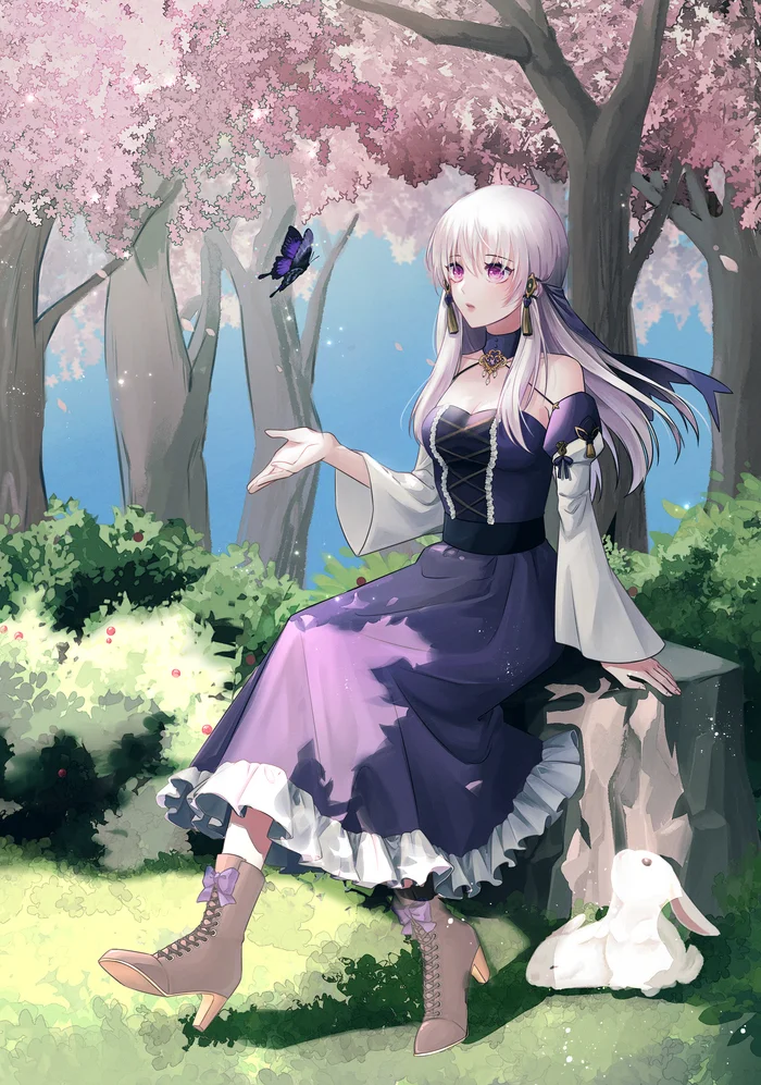 Lisi - Fire emblem, Anime art, Anime, Pixiv, Lysithea, Red eyes