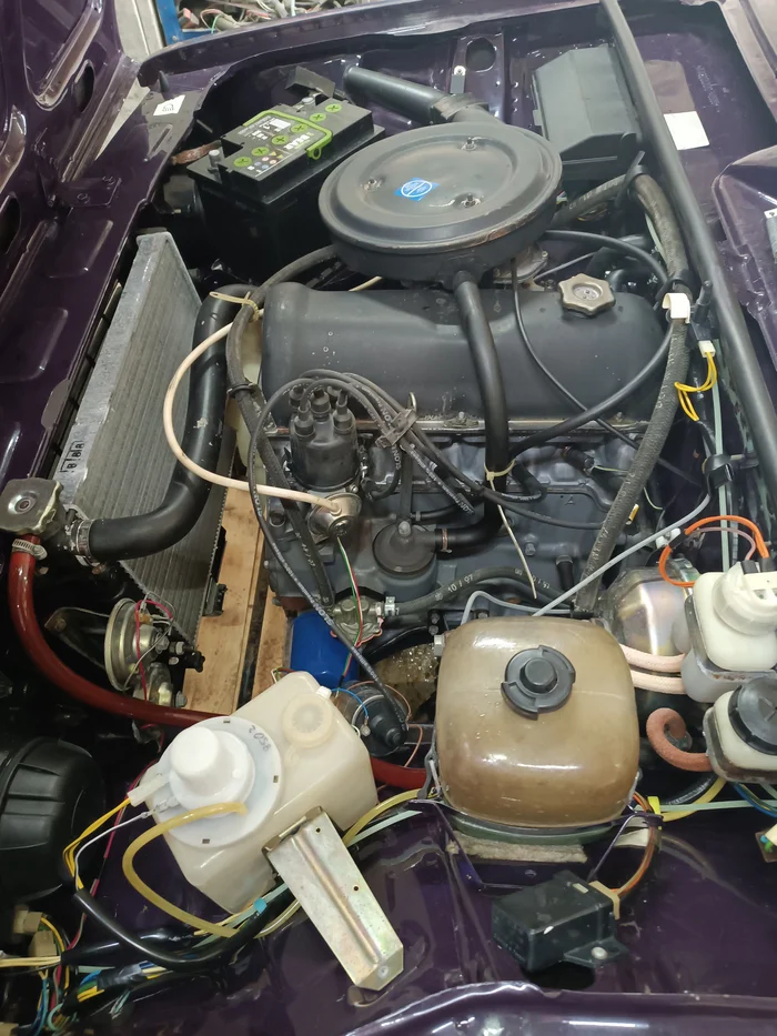 Lada from the past - My, Auto, Car service, Humor, VAZ-2105, Retro car, Longpost, Series Article
