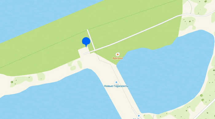 место где стоят мешки