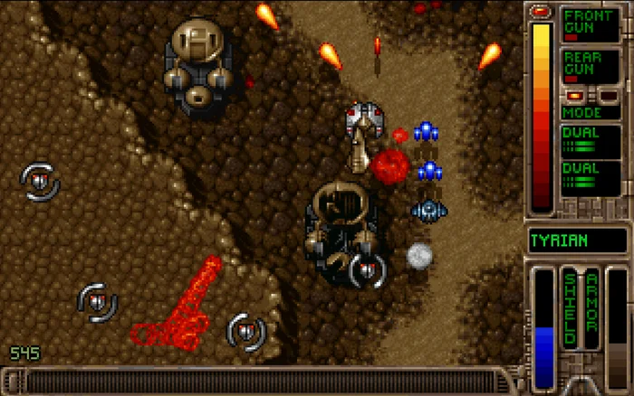 Scrolling shooter Tyrian in the browser - Retro Games, Online Games, Carter54, Browser games, Shoot em up, Telegram (link)