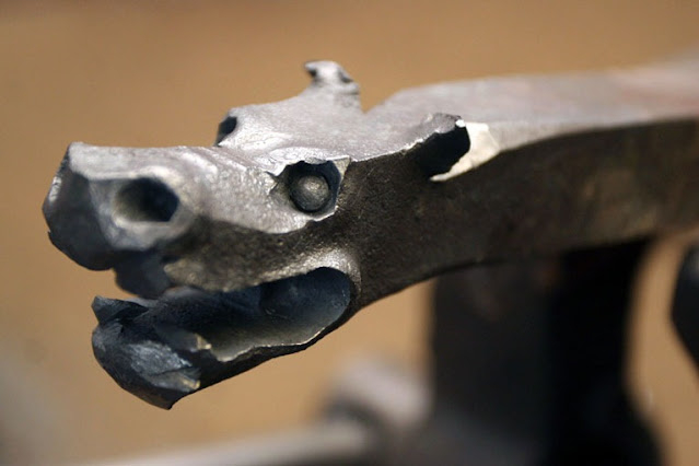 How to Forge a Dragon Head - Forge, Metal products, Blacksmith, Longpost, Yandex Zen (link), My