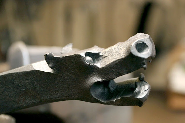 How to Forge a Dragon Head - Forge, Metal products, Blacksmith, Longpost, Yandex Zen (link), My