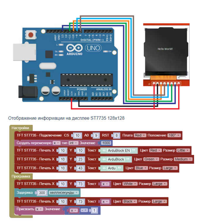  - ST7735 TFT 128x128