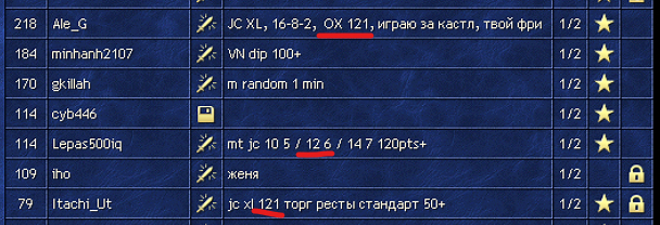 Количество одновременных ходов