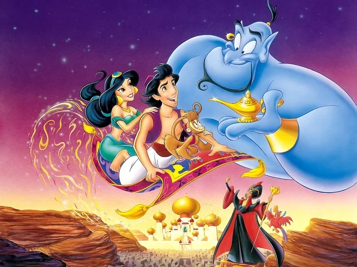 Aladdin's two riddles - My, Children's literature, Story, One Thousand and One Nights, Aladdin, Longpost