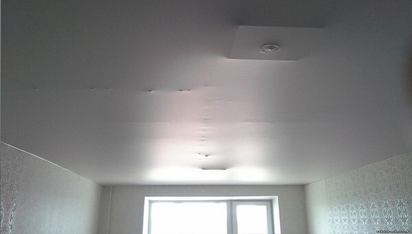 The stretch ceiling sags or inflates. What to do about it? Answered by a trusted St. Petersburg company - Stretch ceiling, Sagging, Inflation, Guarantee, Suction, Leader, Saint Petersburg, Longpost