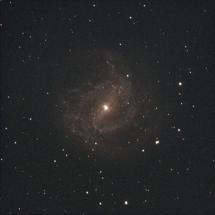 Galaxy NGC 5236 right now in an amateur telescope, without filters or processing - Starry sky, Astronomy, Astrophoto, Space, Milky Way