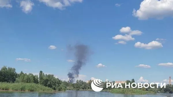 Удар по базе украинского нацбатальона "Кракен", находящейся в пригороде Харькова