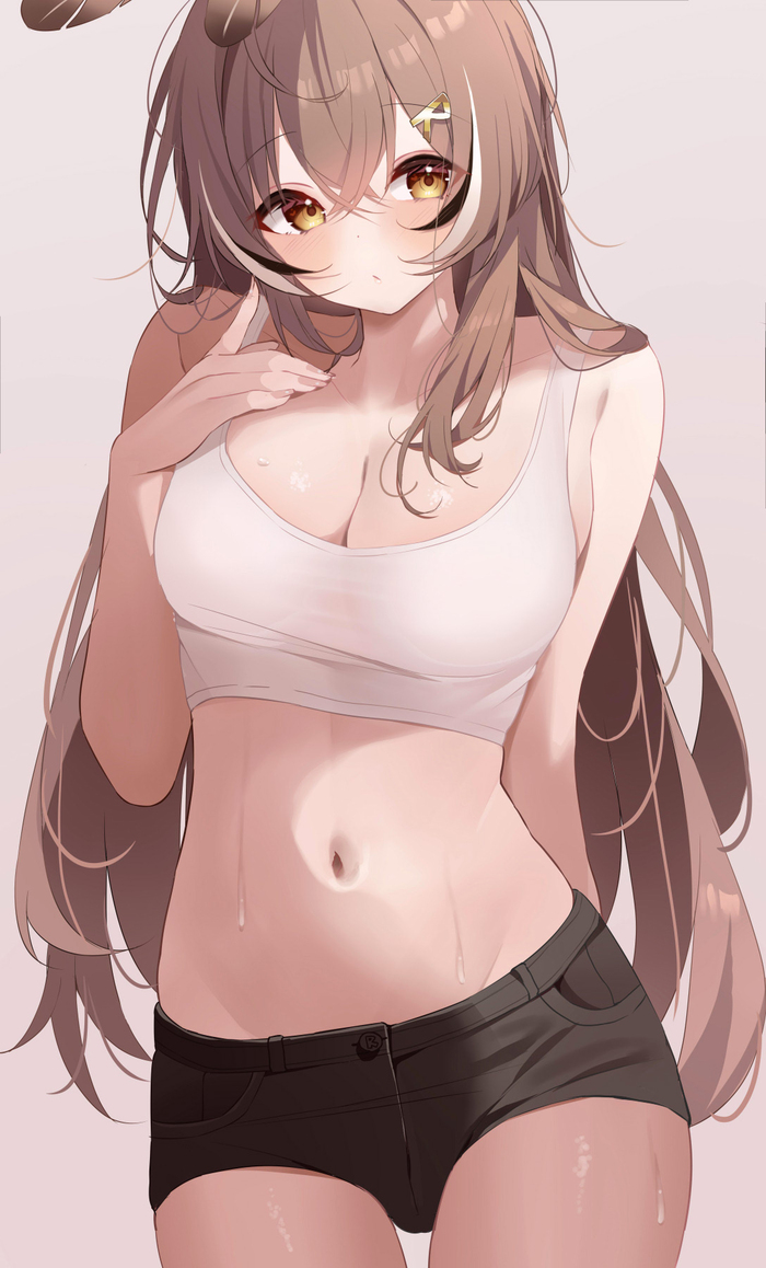 Mumei Anime Art, , Virtual YouTuber, Hololive, Nanashi Mumei, Deyui