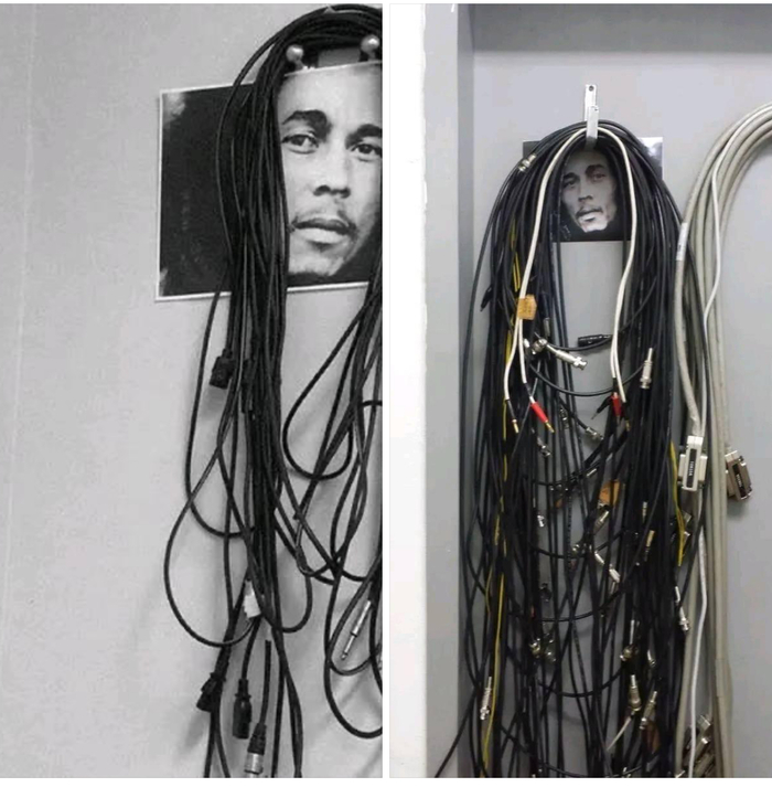 Организовал кабели