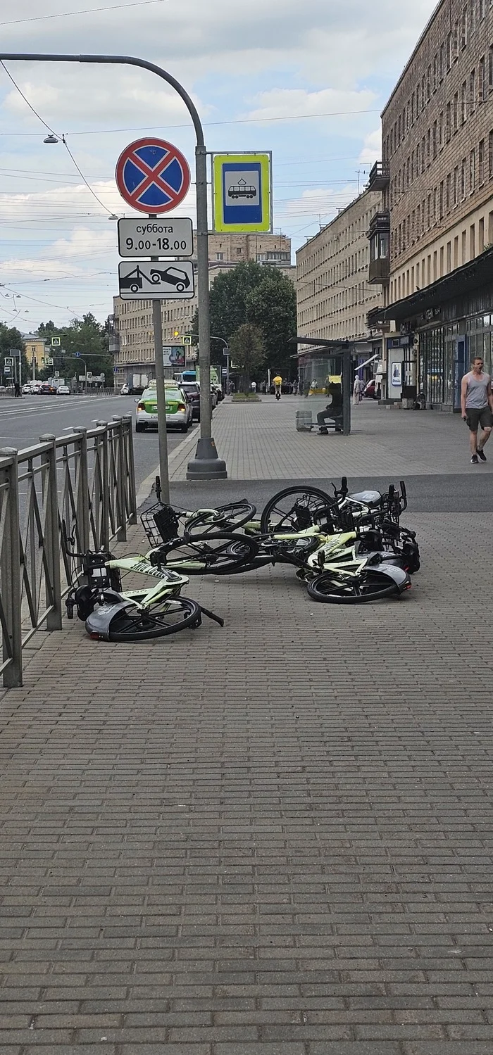 Sad everyday life of bike sharing in St. Petersburg - A bike, Saint Petersburg, Sharing, Longpost