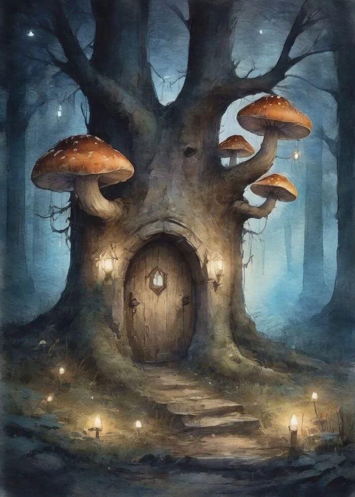 Eldritch Watercolor v1.1 - LoRA for watercolors - My, Stable diffusion, Artificial Intelligence, Neural Networks, Neural network art, Style, Watercolor, Painting, Textures, Longpost, Series Neurowarehouse