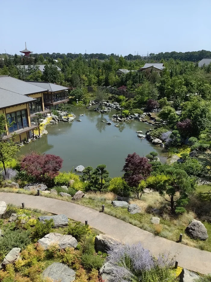 Standing in line at the Japanese garden will become more comfortable - My, Japanese Garden, Krasnodar, Krasnodar Park, Galitsky Park, Longpost