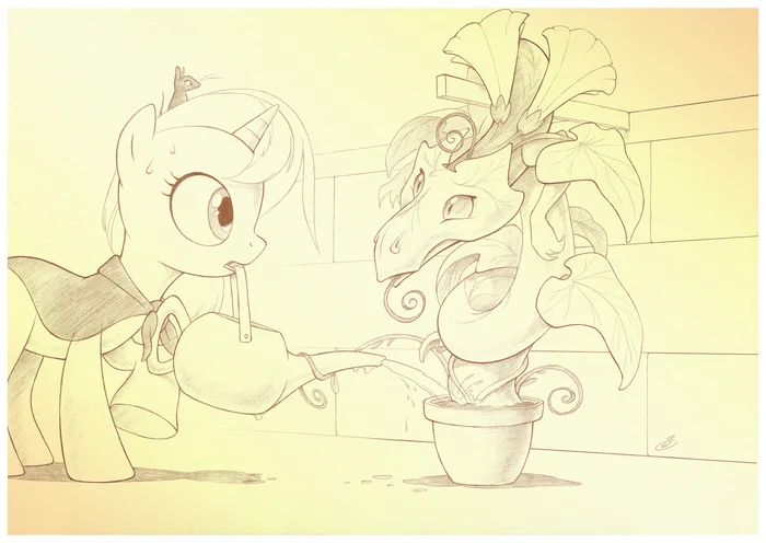 Dragon bush - My little pony, MLP Eri, Sherwoodwhisper