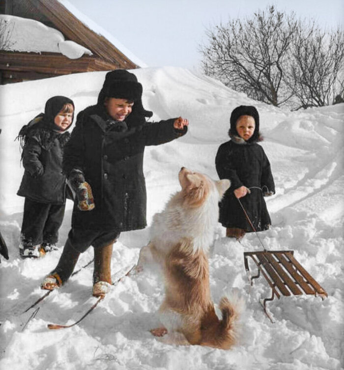Подборка простых и потрясающих фотографий эпохи СССР. 20 раскрашенных фотографий, Часть V Старое фото, Фотография, Колоризация, СССР, Сделано в СССР, Детство в СССР, 60-е, 70-е, 80-е, Длиннопост