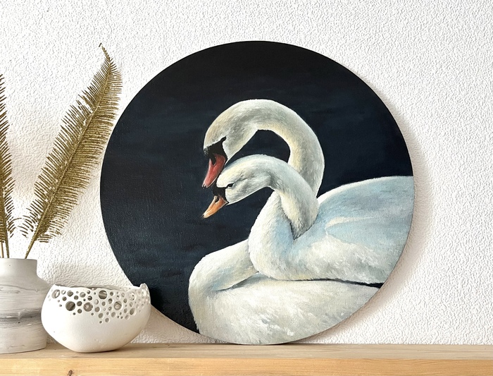 d40 холст на картоне, масло.