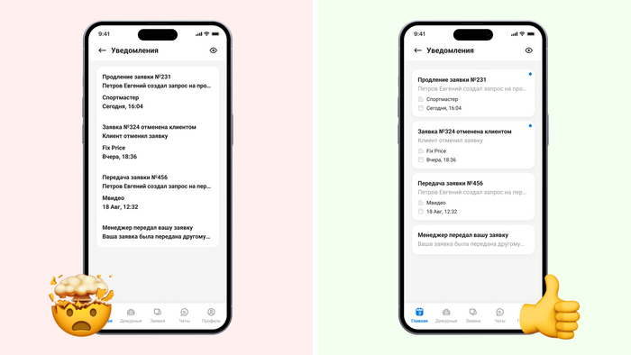 Блоки разделяются большими расстояниями, а элементы внутри блока — меньшими, чтобы не спорили друг с другом