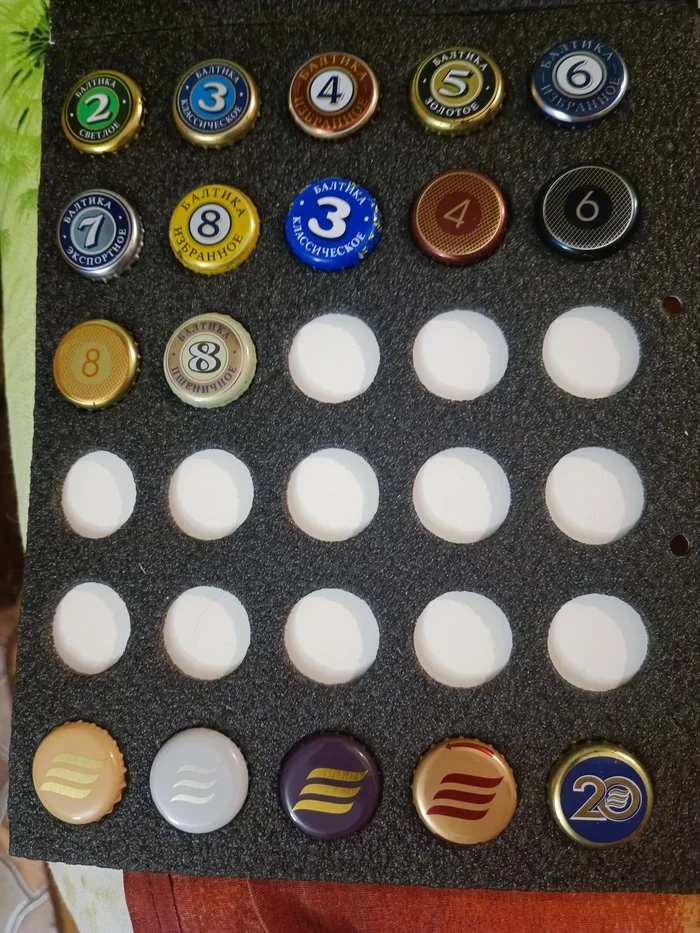 My small collection of beer (and other) caps - My, Traffic jams, Collection, Longpost, Beer, Lids, Hobby