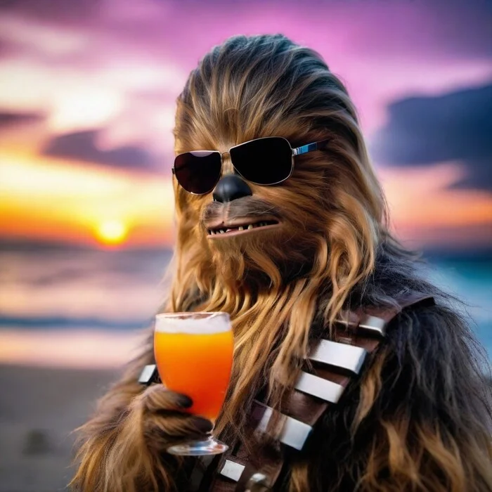 The truth about Chewbacca... - Star Wars, Chewbacca, Movie heroes, Humor, Fantasy, Humorous fiction, Irony, Sarcasm, Shortest story, Parody, Story, Longpost