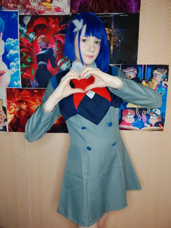 Ichigo (015) - My, Cosplay, Darling in the Franxx, Ichigo (Darling in the Franxx), Anime, Milota, Kawaii, Longpost