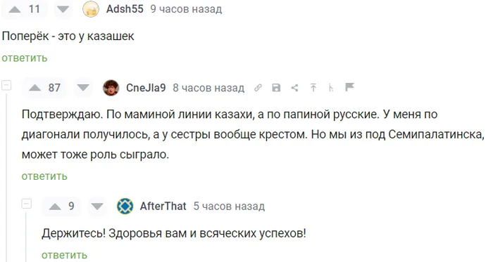 Анатомические особенности - Комментарии на Пикабу, Анатомия, Казахи, Семей, Скриншот