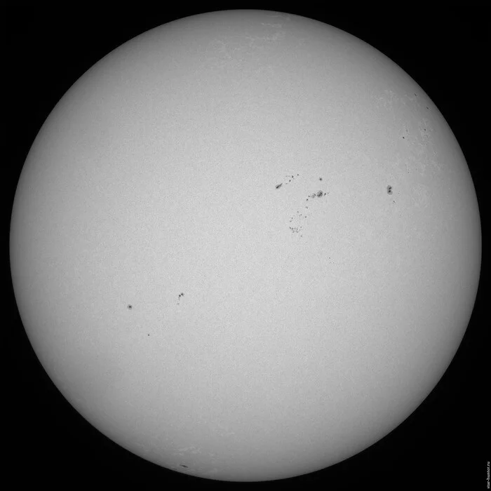 Sun, July 3, 2024, 10:04 - My, The sun, Astrophoto, Astronomy, Space, Starhunter, Anapa, Anapadvor