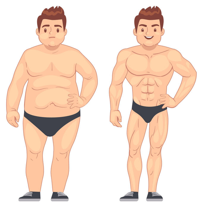 Как успешно и без проблем для здоровья похудеть и затем накачаться?