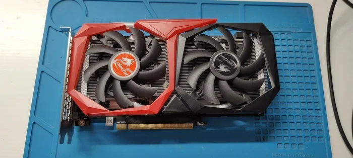 Finding a needle in a Colorful rtx 2060s video card - My, Repair, Video card, Longpost