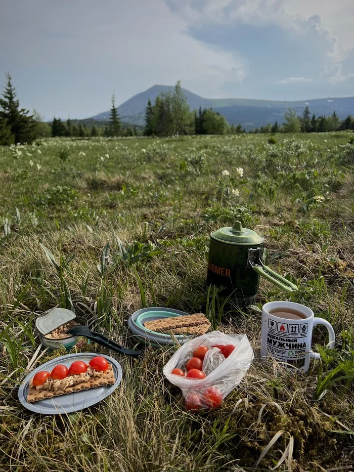 My challenge for the Southern Urals: “Drink tea in the most beautiful places” - My, Hike, Mountain tourism, Southern Urals, Iremel, Ural mountains, Longpost, The photo