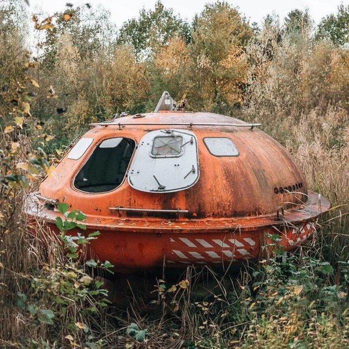 Abandoned escape capsule - Abandoned, Capsule, Made in USSR