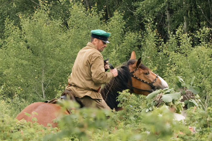 Нападение на конный патруль
