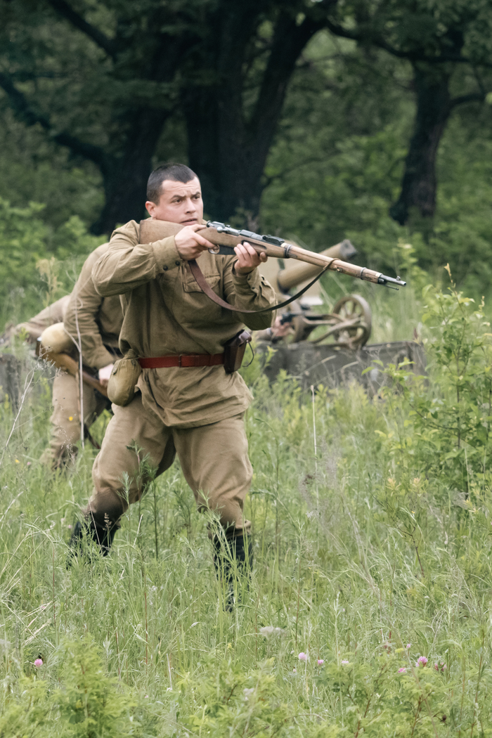 Пограничники отражают атаку японских диверсантов