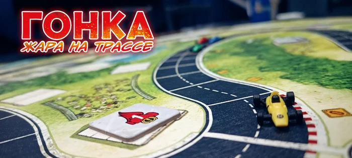 Race: Hot on the track. Let's go! - My, Board games, Overview, Longpost, Race