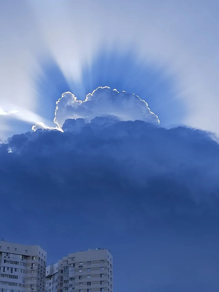 Shine - My, Weather, Clouds, Pushkino, Longpost