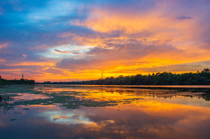 После захода солнца...