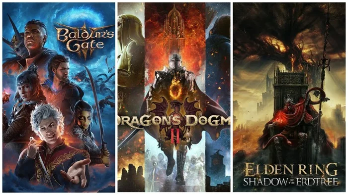 A selection of the best RPG games in 2024 - Gamers, Video game, Computer games, Games, A selection, RPG, Role-playing games, Game Reviews, 2024, Like a Dragon, Elden Ring, Baldur’s Gate 3, Video, Youtube, Company Blogs, Longpost