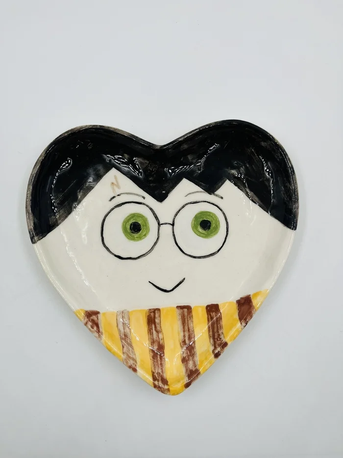 My - My, Ceramics, Handmade, Plate, Harry Potter, Longpost