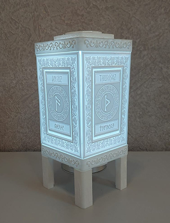 These lamps look chic and cozy - My, With your own hands, Needlework without process, 3D печать, 3D printer