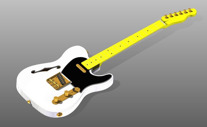 3D-   3D , , , , Telecaster, ,  , , 