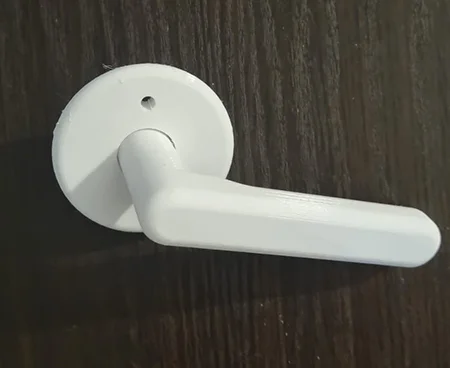 Handle for the balcony door. So to speak, there was a printing test - With your own hands, Needlework without process, 3D печать, 3D printer