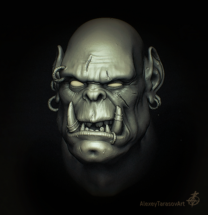        ZBrush 3D, 3D , Zbrush, , Warhammer 40k, Warcraft, Wh miniatures, , World of Warcraft, Warhammer, Gamedev