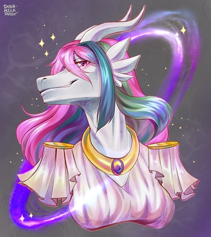 Аргонианская дева - My Little Pony, PonyArt, Princess Celestia, MLP Crossover, The Elder Scrolls, Антро, Аргониане