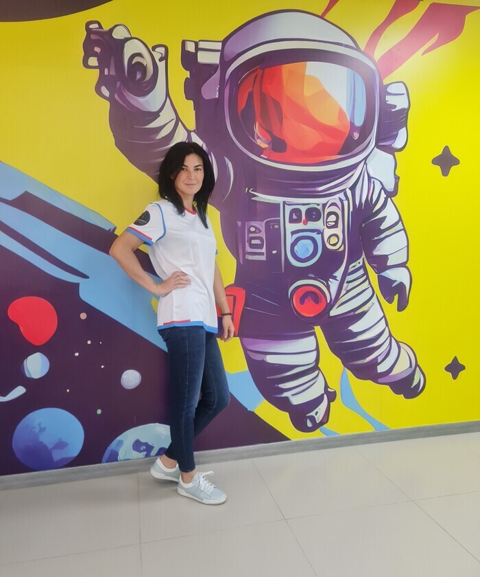 Surgut, space vibe, part 2 (Quasar) - My, Cosmonautics, spaceport, Space, Surgut, Космонавты, Laser tag, Girls, Ugra, KhMAO, Spacesuit, Galaxy, Longpost