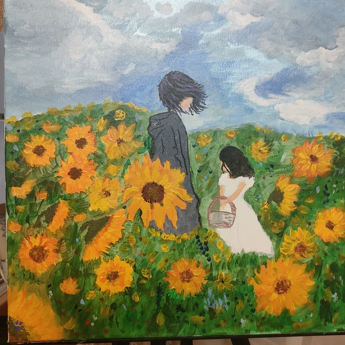 Подсолнухи