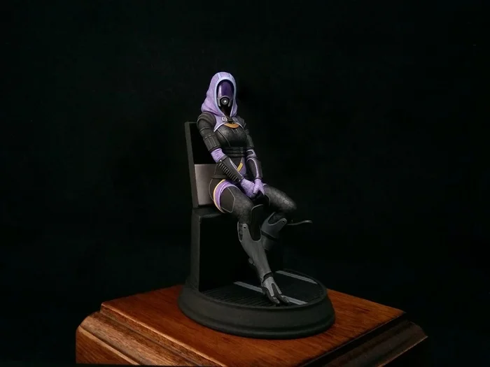 Tali'Zorah (Mass Effect) - My, Mass effect, Figurines, Hobby, Longpost