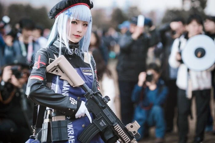 Girls Frontline | HK416 - Косплей, Hk416, Girls Frontline, Видеоигра, Facebook (ссылка), Фотография, Длиннопост