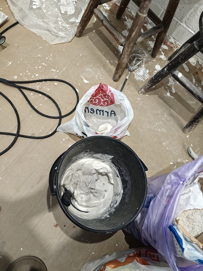 Замешиваем по инструкции