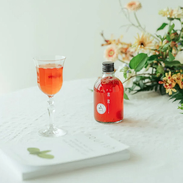 Vigor Nourishing Rose Longan Kombucha