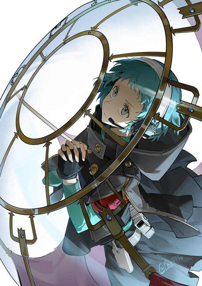 Fuuka - Art, Anime, Anime art, Persona, Persona 3, Yamagishi fuuka, Games, Game art